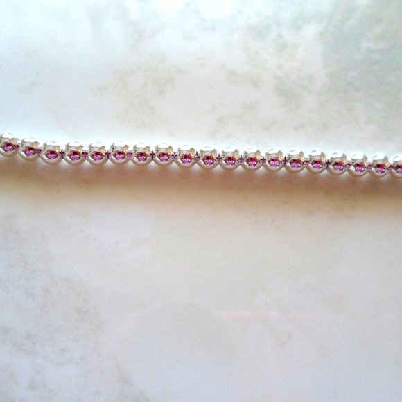 925 Silver Bead Drop Bracelet - Picture 10 of 11